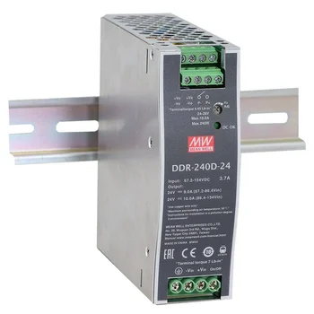 DDR-240D-24 Преобразователь: DC/DC; 240Вт; Uвх:67,2 - 154.В; Uвых:24ВDC; Iвых:10А, Mean Well DDR-240D-24 Преобразователь: DC/DC; 240Вт; Uвх:67,2 - 154.В; Uвых:24ВDC; Iвых:10А, Mean Well